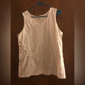 Basic Edition Heavy White Tank Top